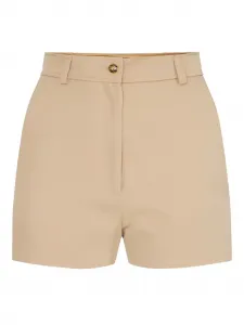 Габардиновые шорты Elisabetta Franchi, нейтральный