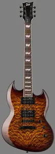 ESP LTD Viper 256 Темно-коричневый солнечный взрыв