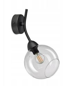 Настенный светильник Kiki Design Bergen I цвет schwarz/durchscheinend