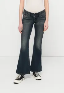 Модная новинка: джинсы-клеш redondo Hollister Co., Dark.Blue Denim