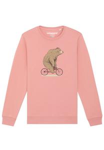 Толстовка FAHRRADBÄR watapparel, светло-розовый