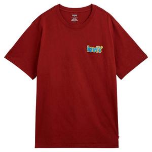 Футболка с коротким рукавом Levi's Relaxed Fit, красный