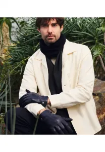 Двухцветный шарф Roeckl, Olive Navy