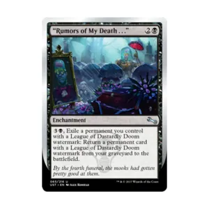 CCG «Слухи о моей смерти…» (У), MTG - Unstable