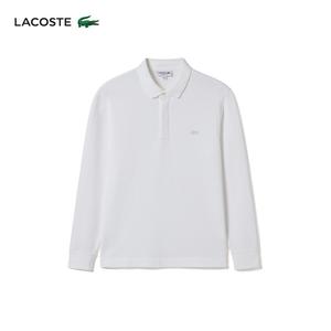 Рубашка-поло мужская Lacoste с длинными рукавами, темно-синий