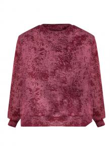 No Matter What Свитшот в цвете бургунди, мерло