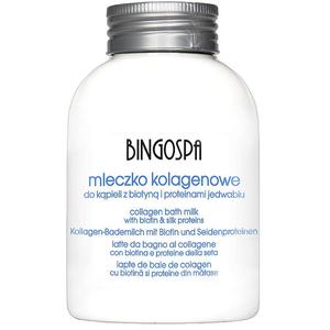 Коллагеновое молочко для ванны с биотином и протеинами шелка, 500 мл Bingospa Spa&Beauty