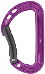 Карабин Spirit Bent Gate Petzl, фиолетовый