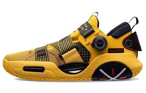 Баскетбольные кроссовки All City 9 V2 мужские, среднего размера, желтые/черные Lining