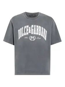 Футболка с логотипом DOLCE & GABBANA, серый