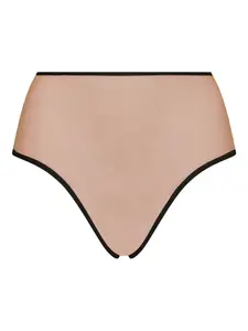 Сетчатые трусы In the Clouds с завышенной талией Undress Code, нейтральный