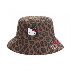 Sanrio Хлопковая шляпа-ведро Хелло Китти для женщин, Sanrio Bucket Hat