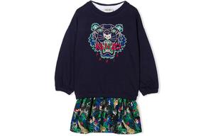 Детское платье KENZO, темно-синий