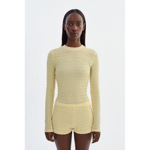 Оана | Топ с длинными рукавами Lamarque, Lemon Icing