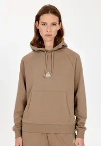 SOS толстовка "Majella" из мягкого качественного хлопка с капюшоном, коричневый