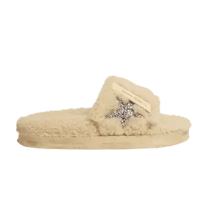 Кроссовки Golden Goose Wmns Poolstar Shearling Beige, коричневый