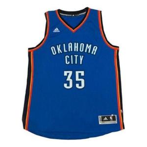 Футболка x nba oklahoma city international swingman джерси Adidas, синий
