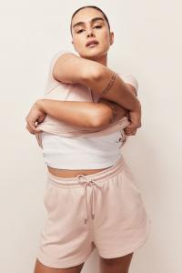 Спортивные шорты H&M, розовый