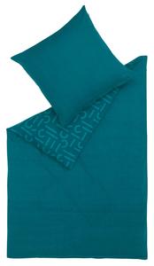 Двустороннее Постельное белье e-scatter big flannel Esprit, голубой