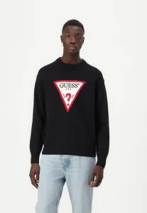 Большой треугольный джемпер Guess Jeans, Jet Black