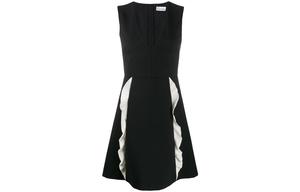 Женское черное платье без рукавов RED VALENTINO