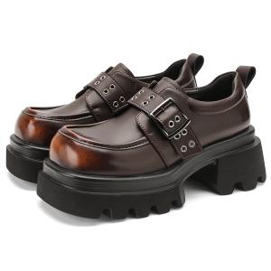 D:FUSE SCANDINAVIA D FUSE SCANDINAVIA Лоферы женские коричневые, цвет Brown