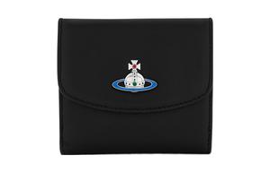 Кошелёк из ягнёнка Regular Vivienne Westwood чёрный