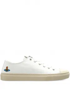 Кроссовки с аппликацией в виде орба Vivienne Westwood, белый