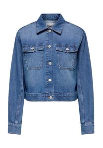 Джинсовая куртка с отложным воротником Only, синий