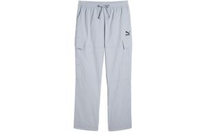 Повседневные брюки мужские светло-серые Puma, серый