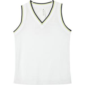 Женские майки с V-образным вырезом Lululemon, белый