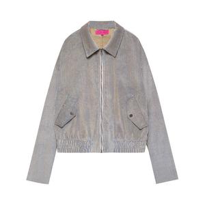 Куртка The Elder Statesman Wale Cord Jacket, Silver/Camel