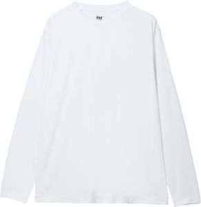 Мужская футболка с длинным рукавом Helly Hansen HH32500, модель Team Dry Ty, впитывает пот, быстро сохнет, устойчива к УФ-излучению и запахам, унисекс, белый