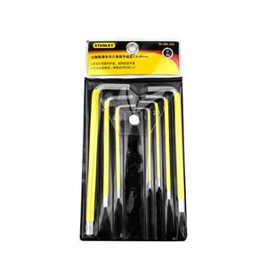 Набор метрических противоскользящих длинных шестигранных ключей Stanley, 7 предметов, 1,5–6 мм 94-562-23C