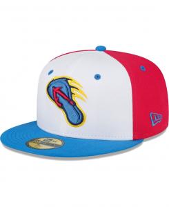 Мужская белая шляпа приталенного кроя San Antonio Missions Copa De La Diversion 59FIFTY New Era