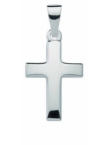 Adeliás Подвеска в виде креста из серебра 925 пробы для женщин и мужчин