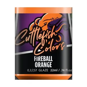 Огненный шар оранжевый, Cuttlefish Colors - Reds, Oranges, and Yellows (15ml)