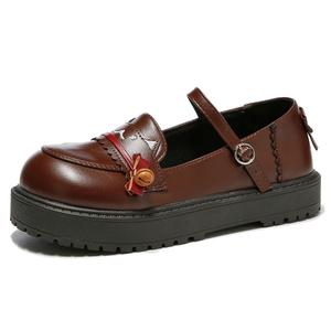 Туфли Мэри Джейн для женщин Komanic, коричневый