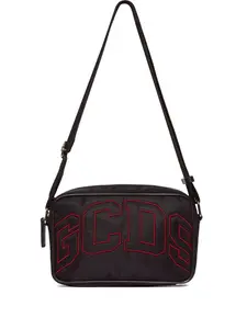 Поясная сумка с вышитым логотипом Gcds, черный