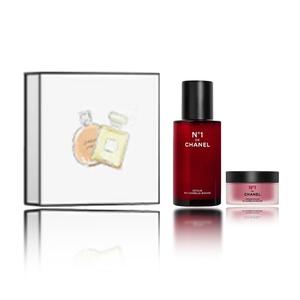 CHANEL Набор для ухода за кожей red camellia star revitalizing box увлажняющие сыворотки+крем