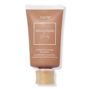 Тональный крем с амазонской глиной, обеспечивающий 16-часовое покрытие. Tarte, 51S Deep Sand (deep skin with warm, golden undertones)