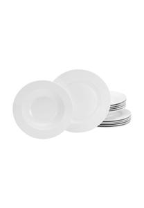 Сервиз Creatable Fleur Royal, 12 предметов, кремово-белый