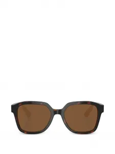 Brunello Cucinelli Солнцезащитные очки "Геометрическая оправа" цвета хаки