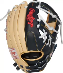 Перчатки Rawlings Fastpitch Heart of the Hide R2G Limited Edition, 12 дюймов, ограниченная серия, цвет Navy/Camel