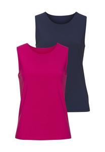 Топ 2 PACK LASCANA, фуксия