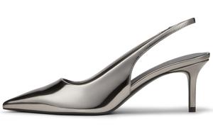 CHARLES&KEITH Маленькие туфли на шпильке CK Slim с каблуком 7,2 см для женщин - оловянно-серый, цвет Pewter Tin Gray