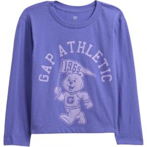 Детская футболка GAP, синий фиолетовый