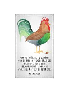 Mr. & Mrs. Panda Полотенце Hahn Korn с надписью белого цвета