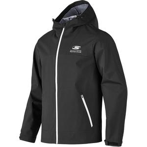 Skechers Мужская спортивная куртка угольно-черная, Carbon Black/0018