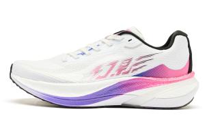 Амортизирующие кроссовки с противоскользящей подошвой мужские бело-фиолетовые QIAODAN, Jordan White/King Purple